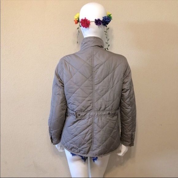 Thread & Supply Fleece Lined Quilted Utility Jacket Size Small - Picture 5 of 13